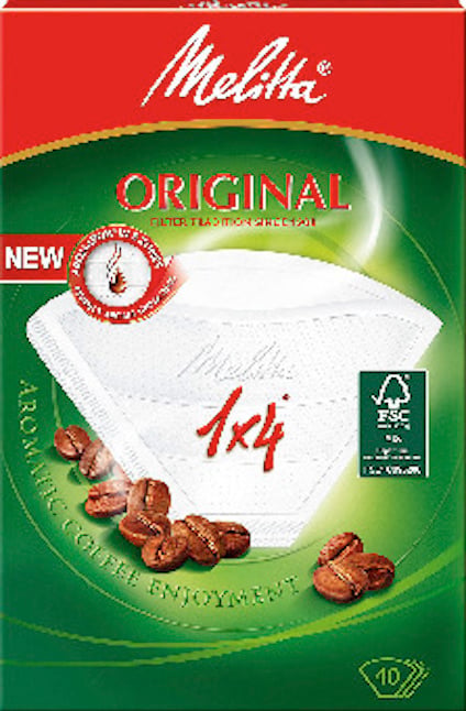 KAFFEFILTER MELITTA 1X4 