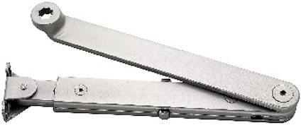 SPÄRRUPPSTÄLLNINGSARM CL-R DORMA SILVER