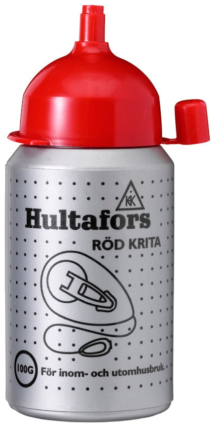 SNÖRSLÅKRITA RÖD 360 G