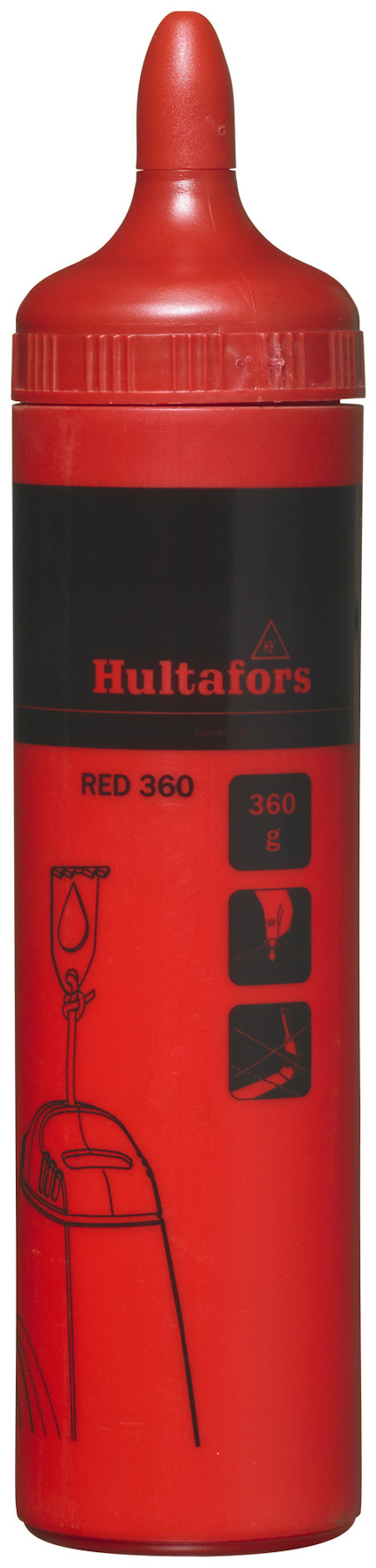 SNÖRSLÅKRITA RÖD 360 G