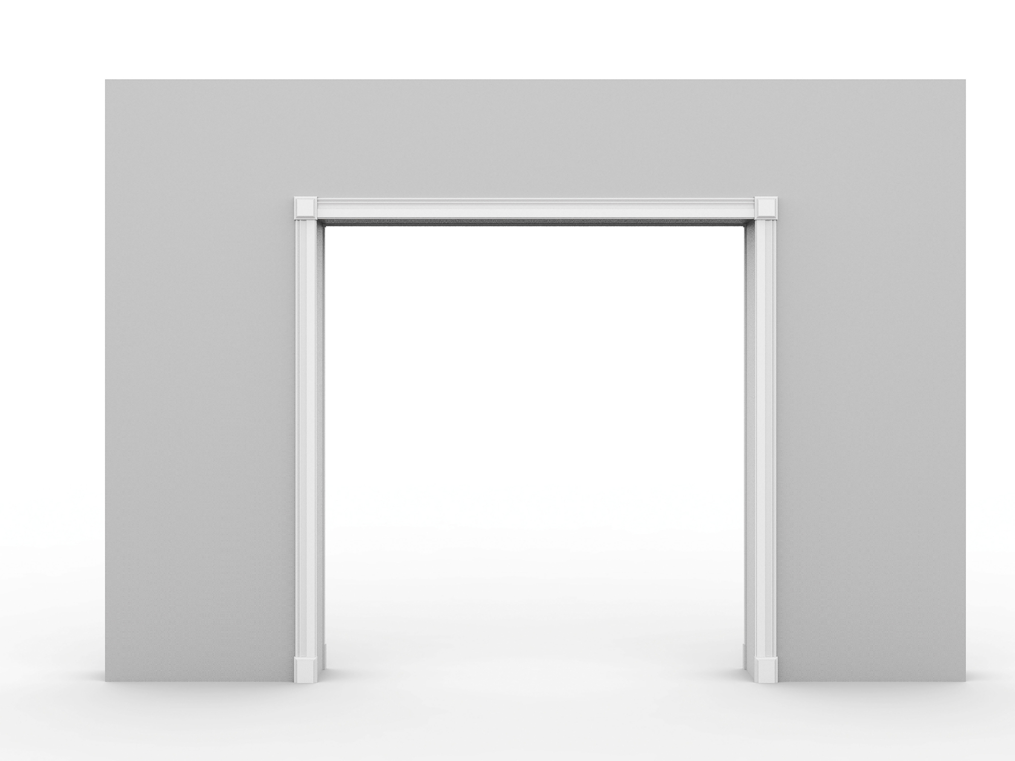 VALV BOSTON VITLACKAD MDF (NCS S0502Y GLANS 35) - 