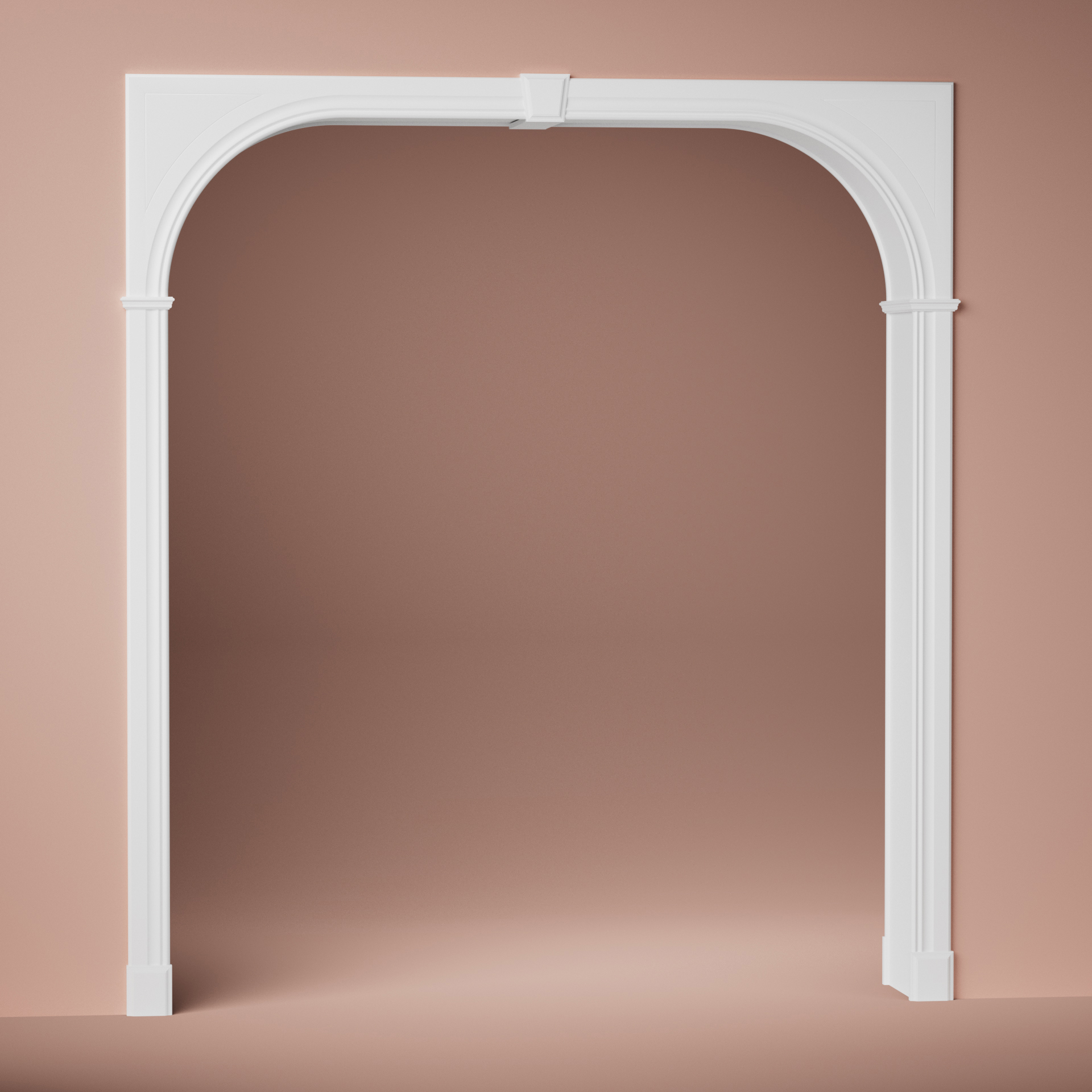 VALV VENEZIA 2000 VITLACKAD MDF - 