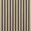 AKUSTIKPANEL KLASSISK 12 LJUS EK SV FILT 2780X615X20