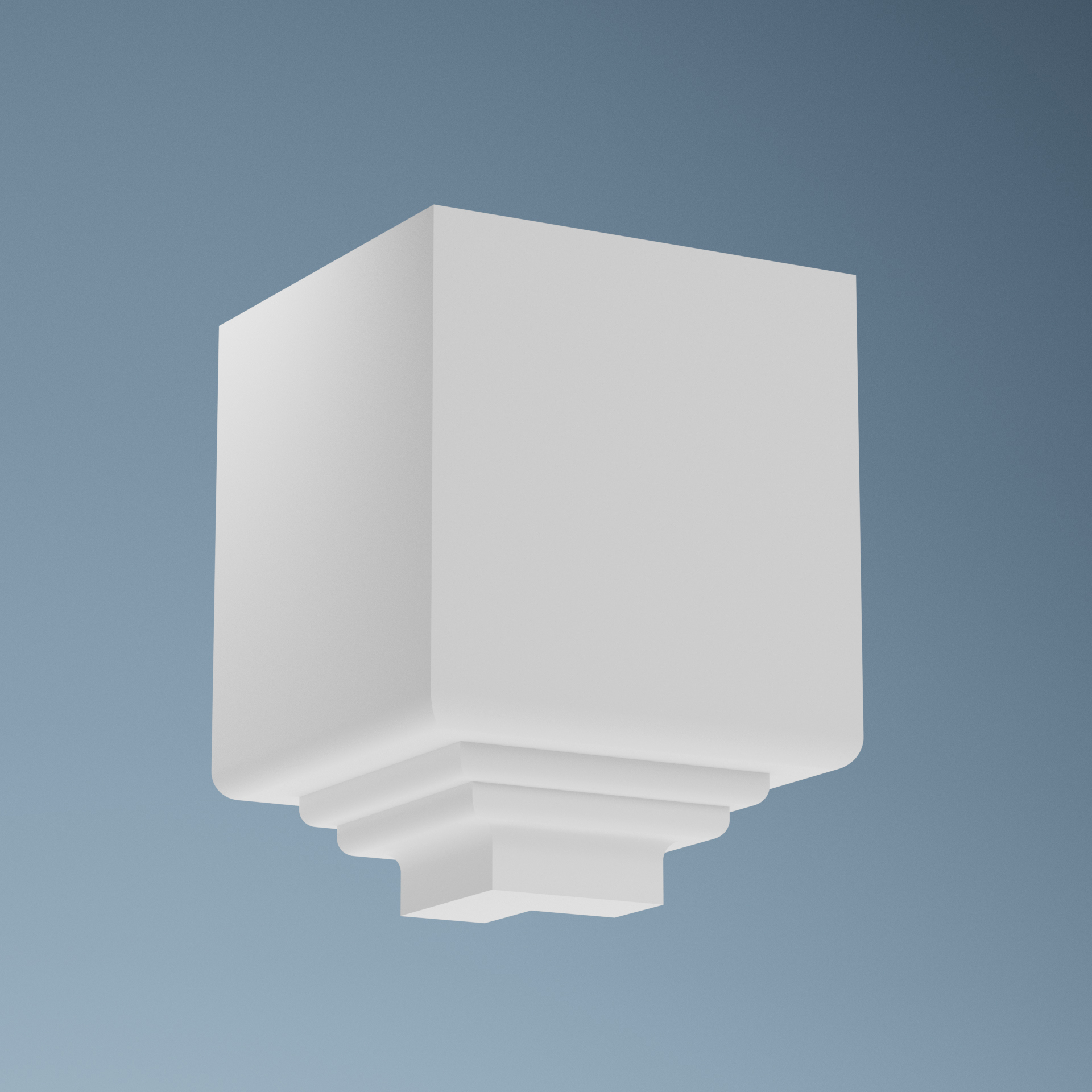 TAKKLOSS KVITFJELL UTVÄNDIG VIT 130X90X105 - 