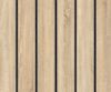 AKUSTIKPANEL KLASSISK PLANK LJUS EK SV FILT 2780X615X20