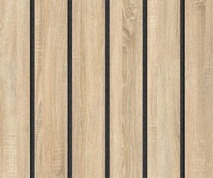 AKUSTIKPANEL KLASSISK PLANK LJUS EK SV FILT 2780X615X20
