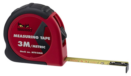 MÅTTBAND 3 METER MM