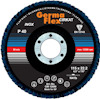 Sliprondell med texten "Germa Flex CIRKAT", specifikationer "P 40", "80 m/s" och "max. 13300 rpm", samt andra tekniska detaljer.