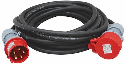 MOTORKABEL H07RN-F 5G6 IP44 32A/400V BYGG-STRÖM 10M