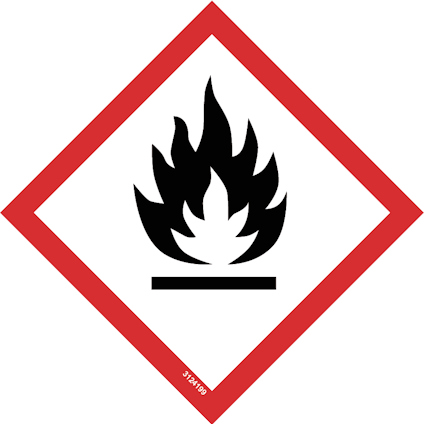 DEKAL UNIGRAPHICS FAROSYMBOL BRANDFARLIGA ÄMNEN 80X80MM
