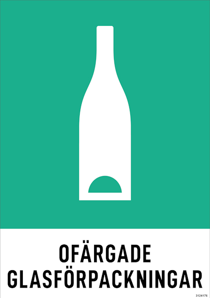DEKAL UNIGRAPHICS MILJÖ OFÄRGAT GLAS 140X190MM 3-PACK