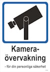 DEKAL UNIGRAPHICS KAMERAÖVERVAKNING 148X210MM