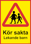 SKYLT UNIGRAPHICS LEKANDE BARNALUMINIUM 297X420MM