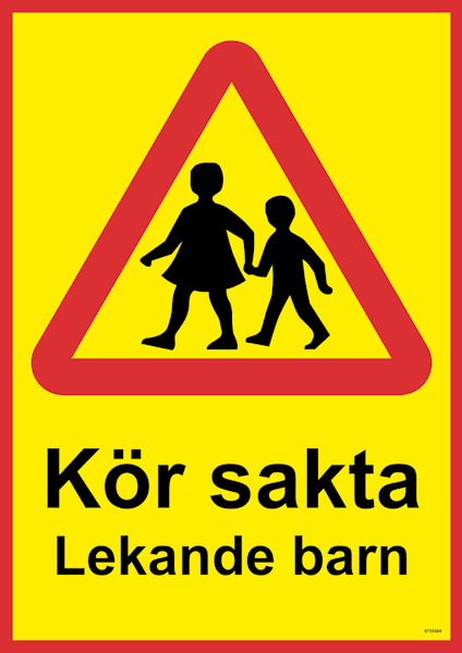 SKYLT UNIGRAPHICS LEKANDE BARNALUMINIUM 297X420MM