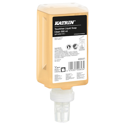 HANDTVÅL KATRIN CLEAN TOUCHFREE 500ML