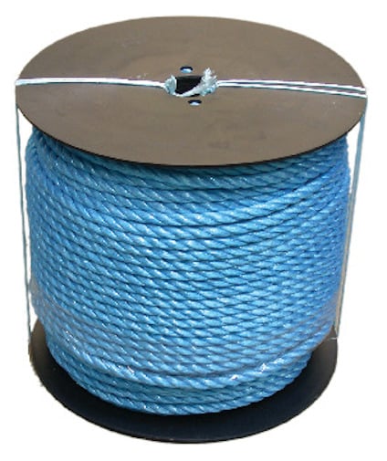 TÅGVIRKE PP BLÅ 6 MM 550 M