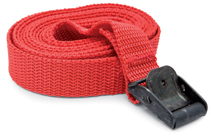 SPÄNNREM 20MM 2M RÖD 300 KG 2-PACK