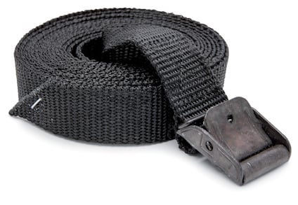 SPÄNNREM 25MM 3M SVART 400KG 2-PACK