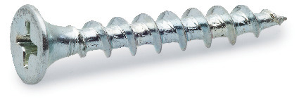 GIPSSKRUV för TRÄREGEL ELFÖRZINKAD - FAST