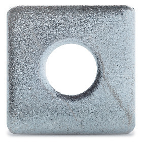 FYRKANTSBRICKA S4B ELFÖRZINKAD - FAST