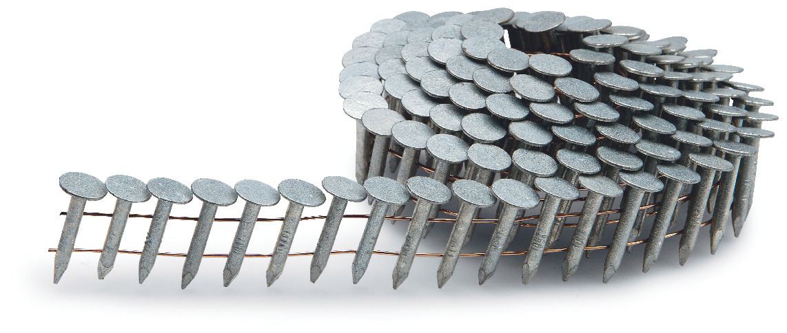 PAPPSPIK 3,1 MM RULLBANDAD 16° COIL VARMFÖRZINKAD - FAST
