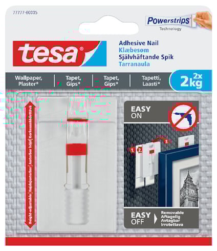 SJÄLVHÄFTANDE SPIK JUSTBAR TAPET 2ST 2KG