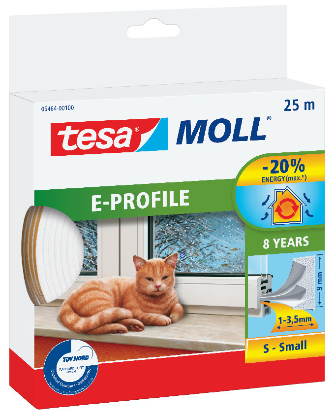 TÄTNINGSLIST E-LIST SJÄLVHÄFTANDE - Tesa