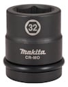 Mörkgrå krafthylsa med texten "32" och "Makita CR-MO" i vitt.