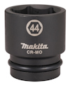 Svart krafthylsa med texten "44 Makita CR-MO" skriven i vitt.