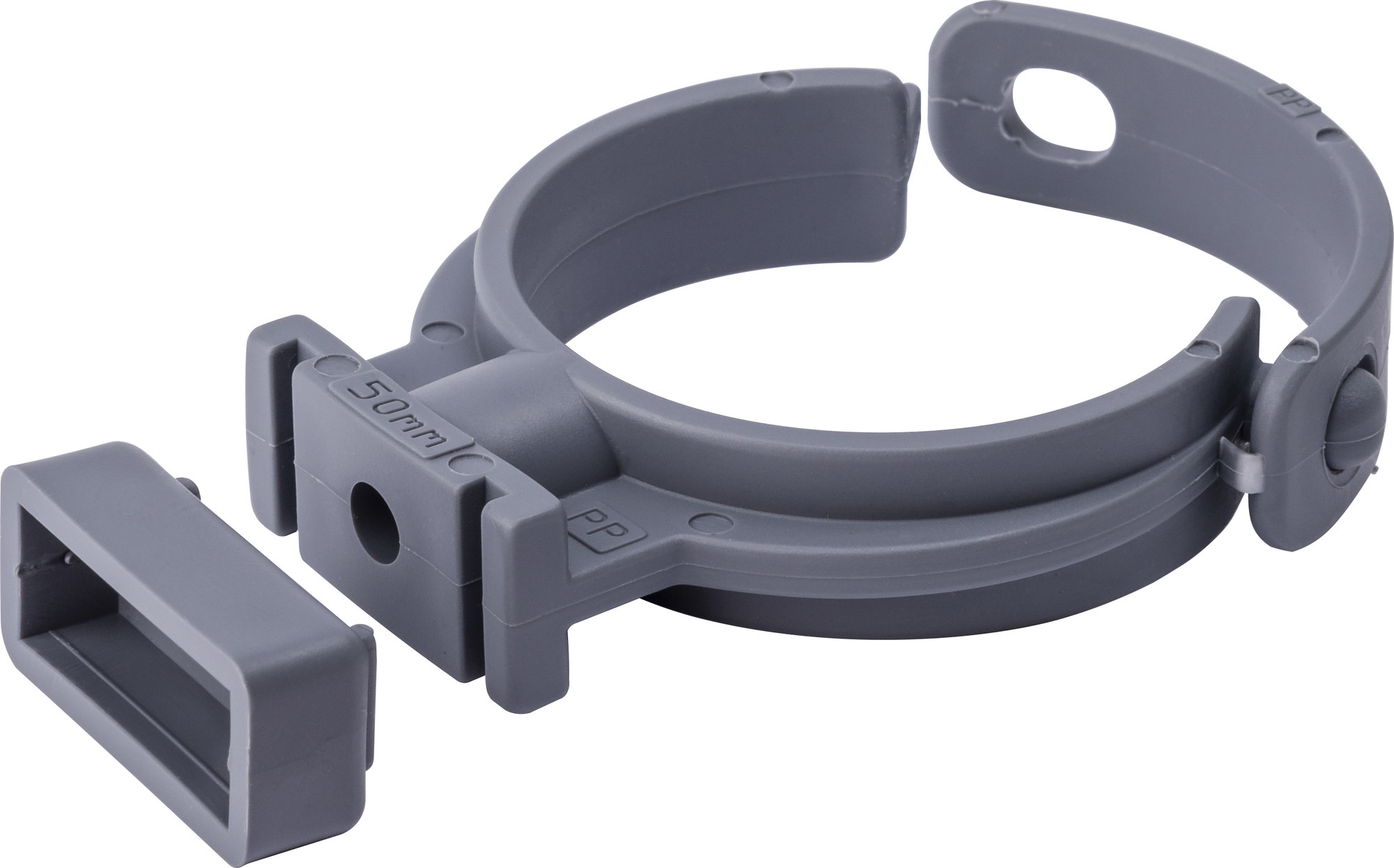 KLAMMER FÖR PP AVLOPPSRÖR OCH DELAR PIPELIFE - PIPELIFE