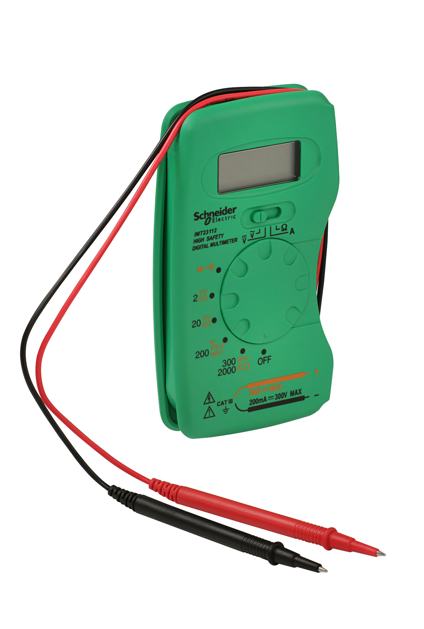 TESTINSTRUMENT KOMPAKT DIGITALMULTIMETER CAT III SCHNEIDER - Schneider Electric