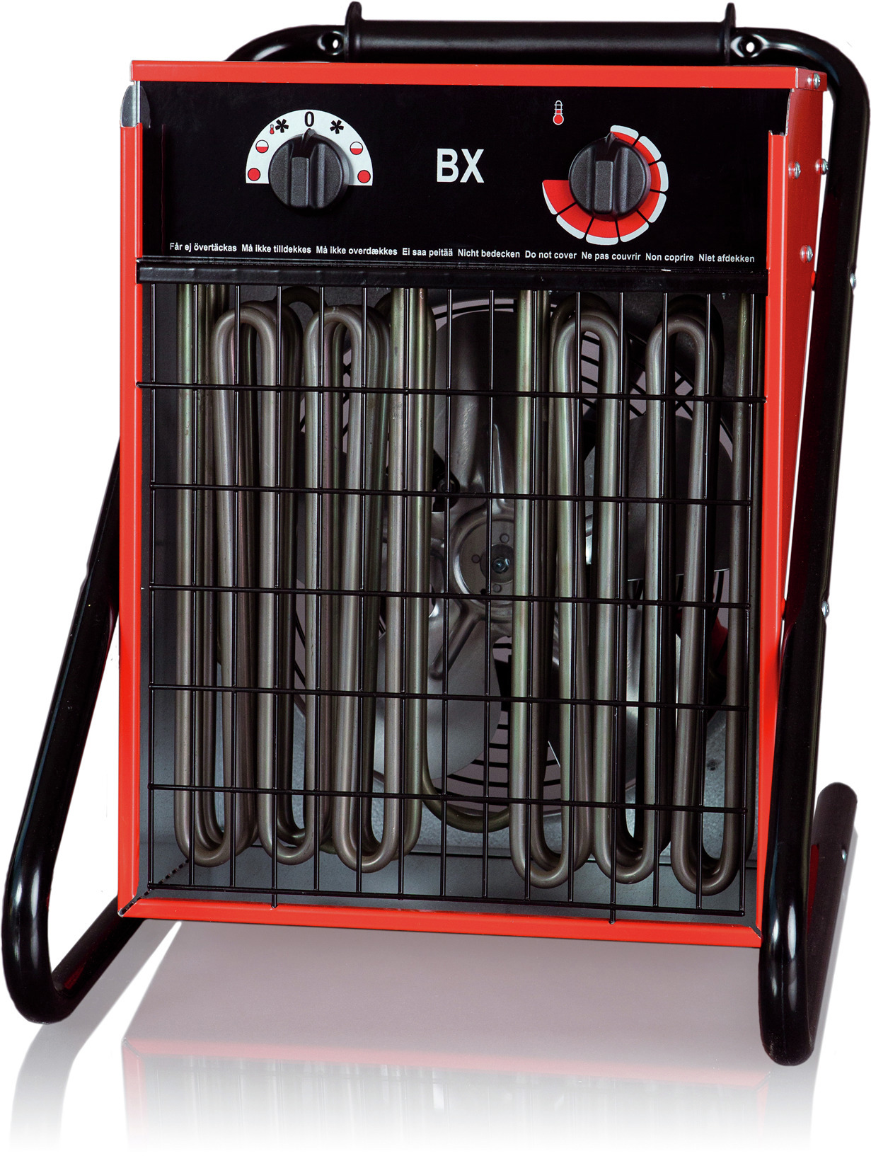 VÄRMEFLÄKT BX 9SE 400V 9KW 1HAST EFFEKTV IP44 - Gelia