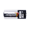 Alkaliskt batteri Energizer E90, svart och silver med text "Energizer" och "+"-symbol.