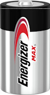 BATTERI MAX D/LR20 2P ENERGIZER