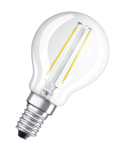LED-LAMPA KLOT (15) E14 KLAR 827 CL P OSRAM