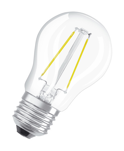 LED-LAMPA KLOT (40) E27 KLAR 827 CL P OSRAM
