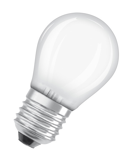 LED-LAMPA KLOT (40) E27 MATT 827 CL P OSRAM