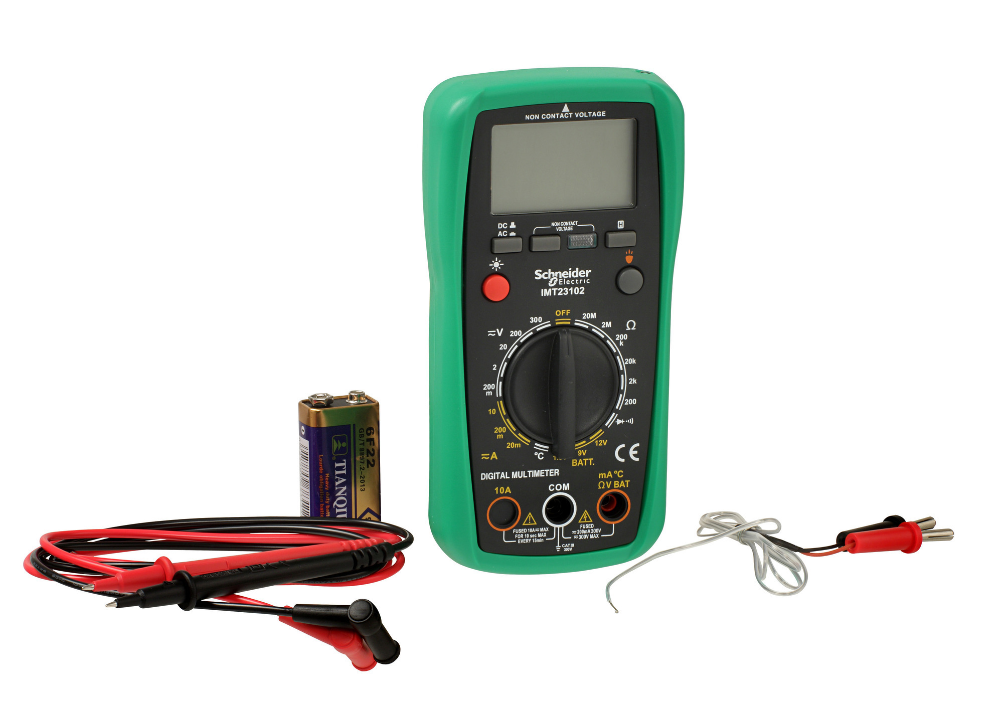 TESTINSTRUMENT DIGITAL MULTIMEMULTIMETER CAT III SCHNEIDER - Schneider Electric
