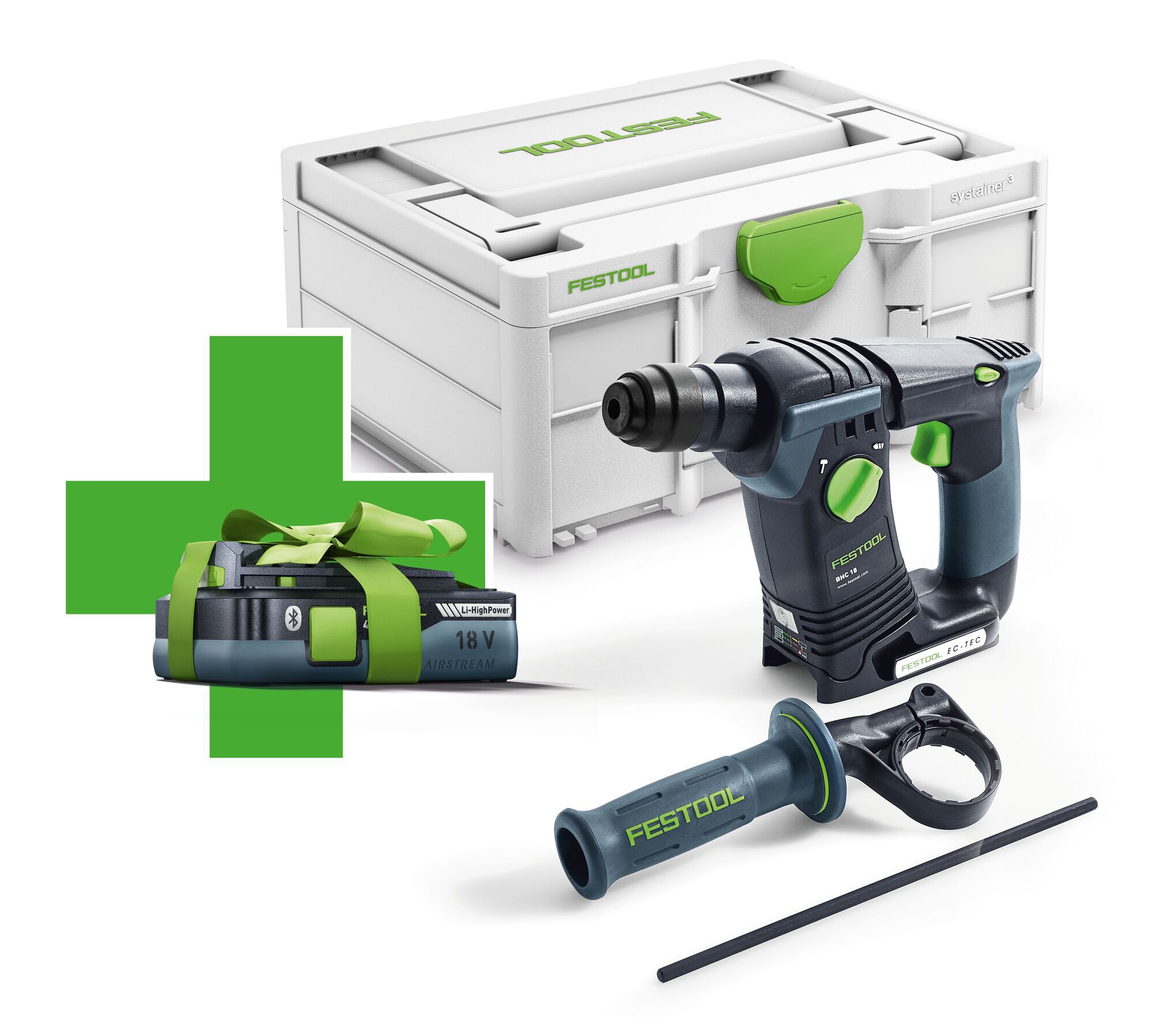 BORRHAMMARE 18 V BHC 18-BASIC-4,0 - Festool