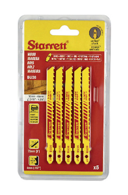 STICKSÅGBLAD BIMETALL 75MM 6TPI 5P