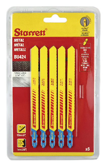 STICKSÅGBLAD METALL 100MM 24TPI 5P