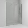 NISCHDUSCH SKOGA RAK/FAST ALU MATT FROST INTHT 140X198X3CM