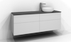 BÄNKSKIVA SKIFFER HÖGER 160X2X46CM