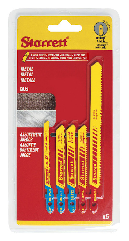 STICKSÅGBLAD METALL SORT 5P