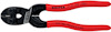 Tång med rött och svart handtag och texten "Knipex 7131 160" samt tekniska specifikationer tryckta på handtaget.