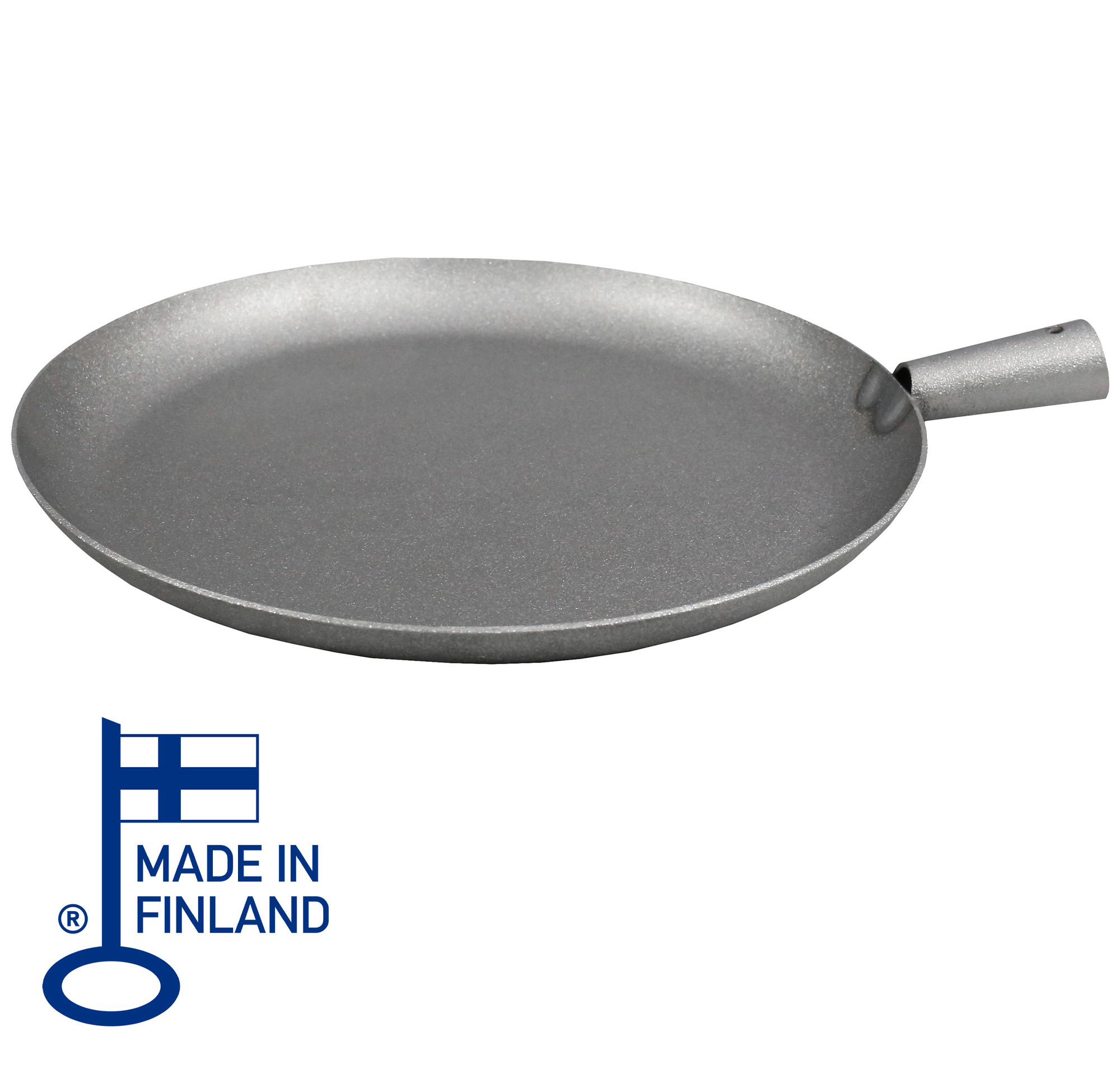 JÄGARSTEKPANNA UTAN HANDTAG STÅL - Habo