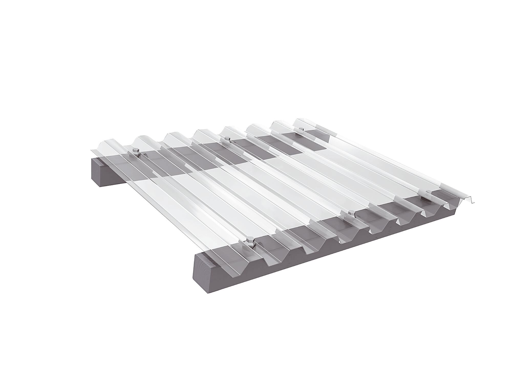 TAKPLAST HALLE POLYSOL KLAR 3000 X 1070 - Halle