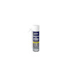 Sprayburk med texten: "Bostik FOAM’N’FILL P300 B3". Design i blått och vitt med en bild av applicering.