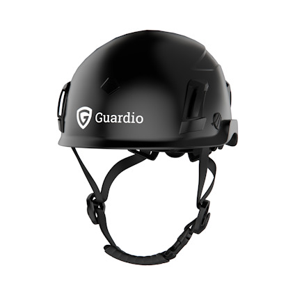 SKYDDSHJÄLM ARMET VOLT GUARDIOSVART 53-63 CM