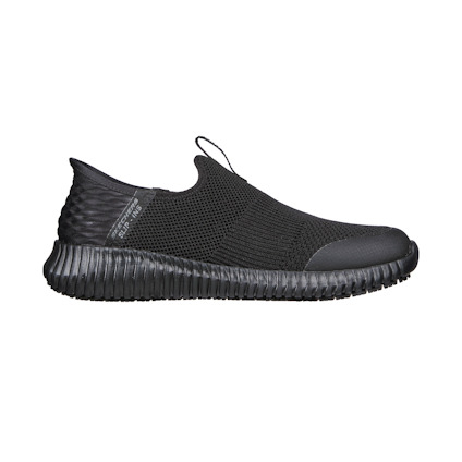 ARBETSSKO CESSNOCK RYLID SLIP IN SKECHERS SVART 43